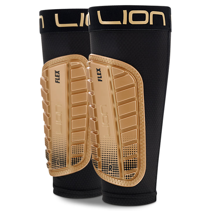 Lion Elite Flex Youth Shin Pad with Sleeve