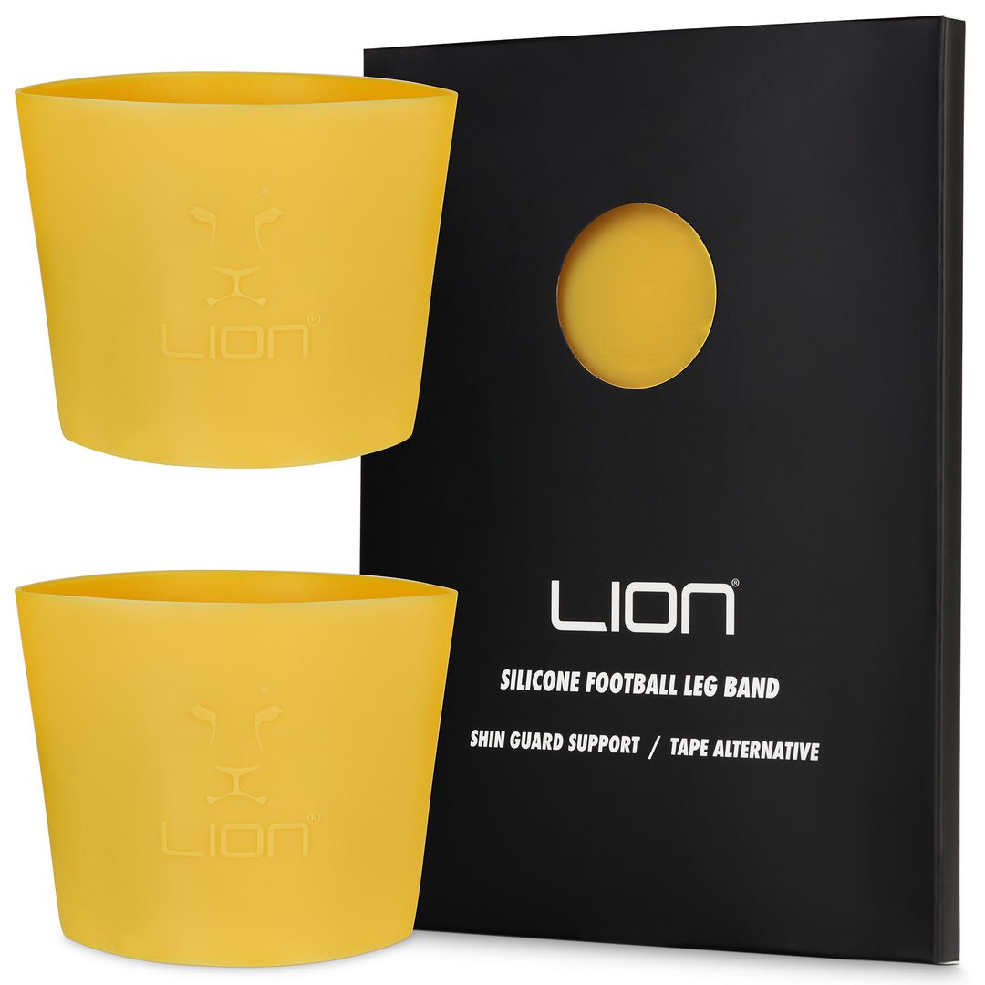 silicone holder for shin pad amber 