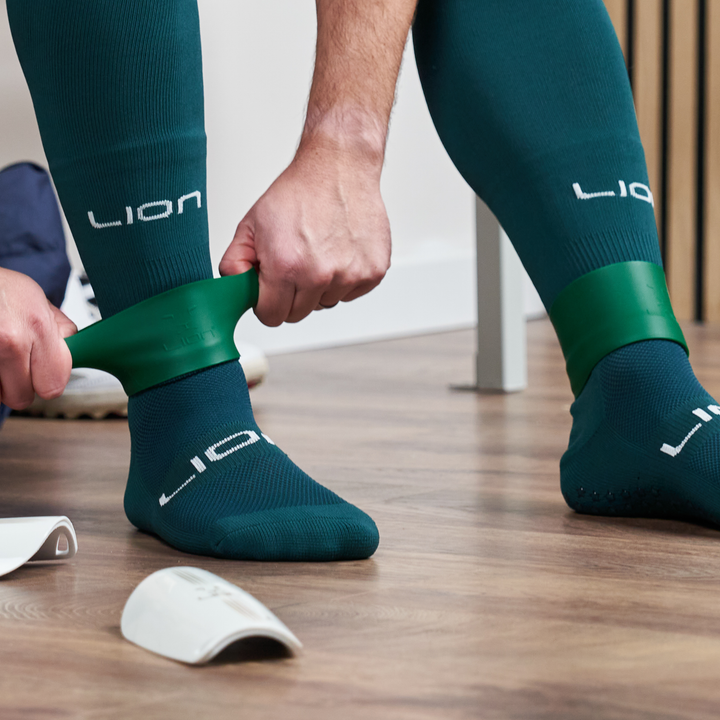 Forest Green football leg band lifestyle 